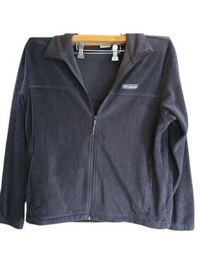 Columbia Men's Steens Mountain Mountain Fleece Full Zipper Jacket Drawstring Wai